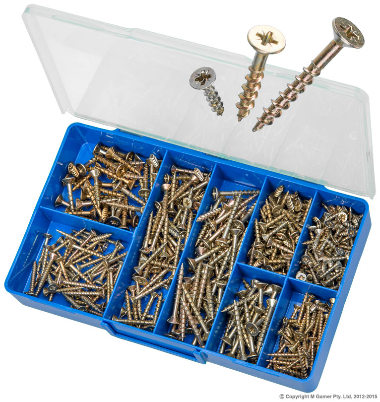 Countersunk Pozidriv Chipboard Screws